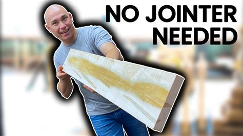 5 Ways To Joint Boards Without A Jointer Woodworking Tip Youtube