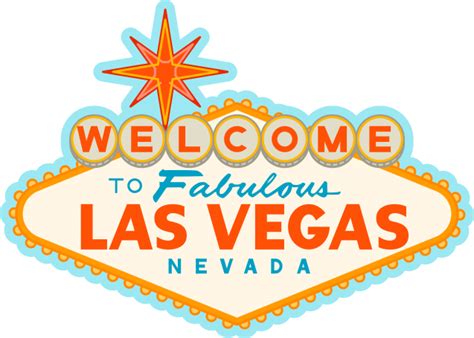 Download Las Vegas Sign Drawing Transparent Png Stickpng