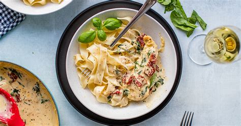 Creamy Tuscan Chicken With Spinach And Sun Dried Tomatoes Nourish And