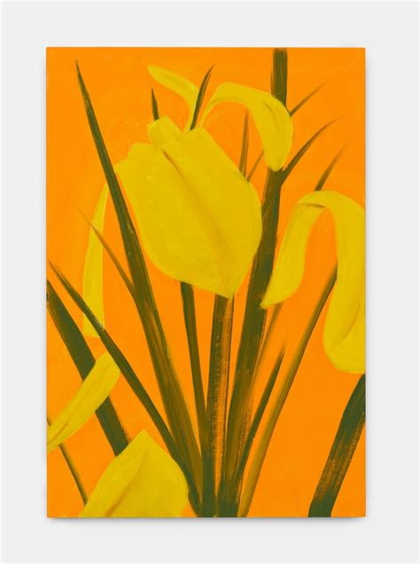 Alex katz is one of the most important american artists to have emerged since 1950. Oil paintings of brightly coloured Irises by celebrated ...