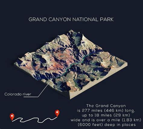 27 Grand Canyon 3d Map Ideas Check More At