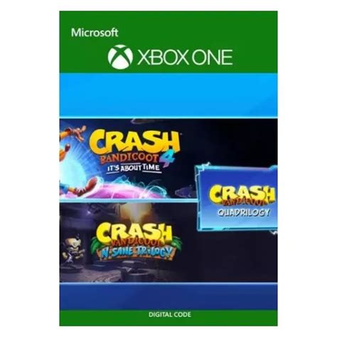 Crash Bandicoot Quadrilogy Bundle Xbox One 25 Digitos