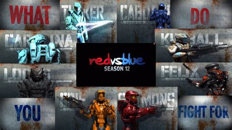 Free Download Red Vs Blue Wall Blue Team By Fallenangel1991 1024x768