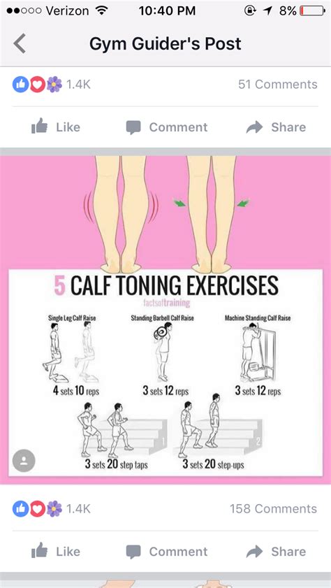 Pin By Raymonde On Quotes Calf Exercises Slim Calves Calf Slimming