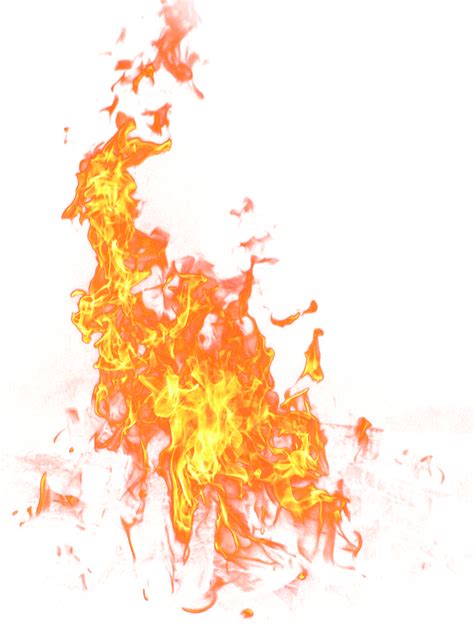 Fire transparent PNG image