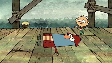 Flapjack reveals that they're outside the old cat lady's house, causing k'nuckles to gasp in fear. Marvelous Misadventures of Flapjack: He's Just On Vacation