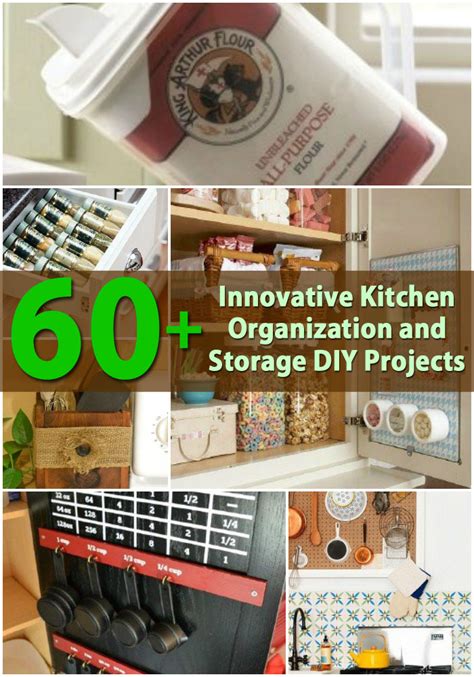 60 Innovative Kitchen Organization And Storage Diy Projects Diy And Crafts