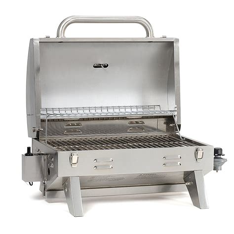 When buying a new outdoor grill, the two biggest players are gas and charcoal, but electric and wood pellet grills are also. Stainless Steel TableTop Propane Gas Grill Best Offer ...