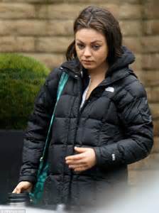 Torrens Late Mila Kunis Looks Tired As She Heads To The London Set Of