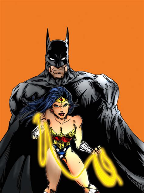 Batman Wonder Woman By Cesarhuerta On Deviantart