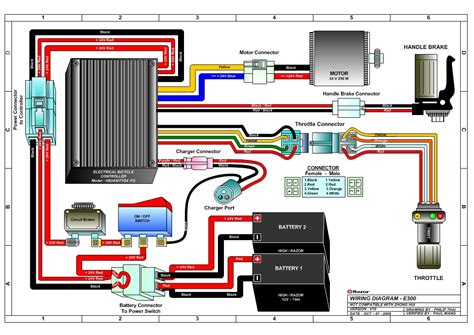 Razor Mx350 Wiring Diagram Razor 7ah 24v Battery Pack W