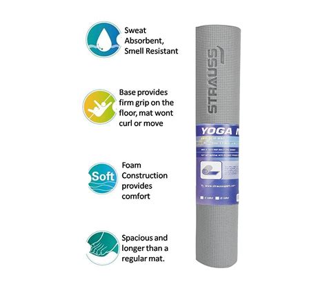 Here is a good way to figure this out. Buy Strauss Yoga Mat, 6 MM (Grey) Online - Get 56% Off