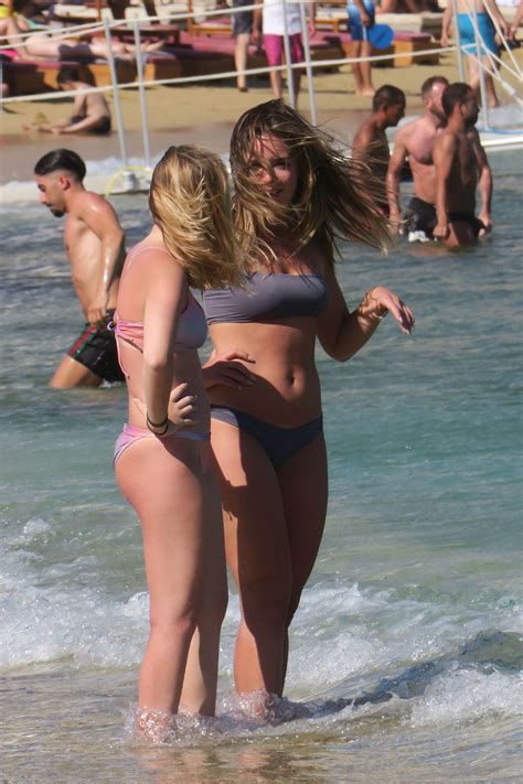 Olympia Valance In Bikini At A Beach In Mykonos Hawtcelebs