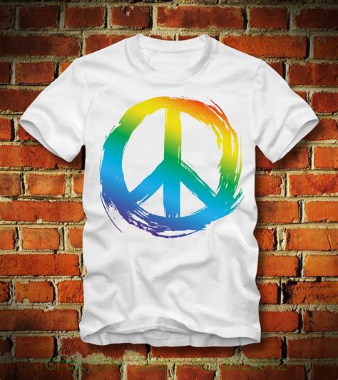 women s tee boardrippaz t shirt peace rainbow pride gay pace retro lgbt lesbian hippie love lady