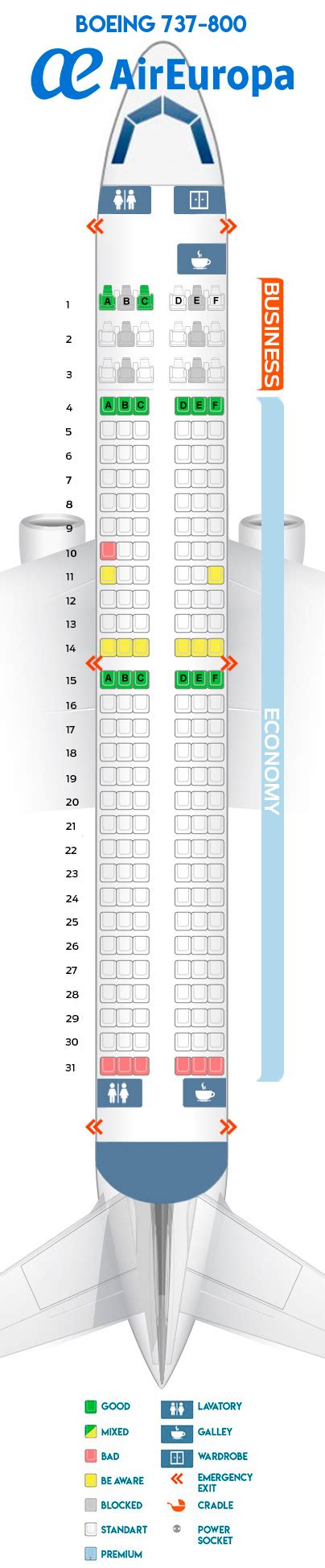 Boeing Seating Chart Westjet