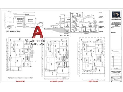 Professional Architectural Drafting And Autocad 2d Floor Plan Upwork