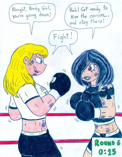 Boxing Angelica Vs Zoe By Jose Ramiro On Deviantart
