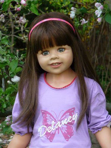 Buy Masterpiece Delaney Brunette Hair Green Eyes 39 Vinyl Doll By