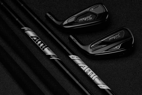 Titleist Introduces 718 Ap3 And Ap2 Irons In Limited Black Finish