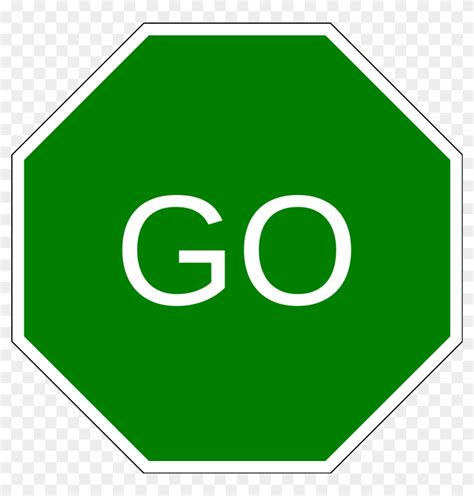 Printable Go Sign