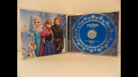 Disney Frozen Soundtrack Including Let It Go Cd Unboxing Youtube