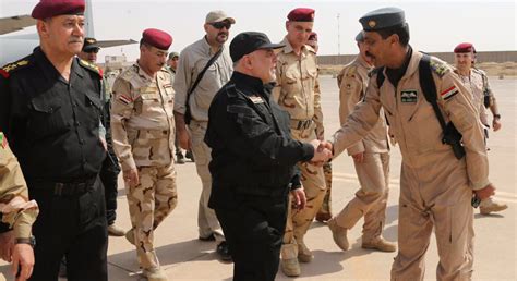 رئيس مجلس الوزراء العراق هو رئيس الحكومة العراقية ومجلس الوزراء العراقي يعدّ المسؤول التنفيذي المباشر عن السياسة العامة للدولة والقائد العام للقوات المسلحة العراقية ، يكلفه رئيس الجمهورية بتشكيل الحكومة بعد أن ترشحه الكتلة النيابية الأكثر عدداً. رئيس الوزراء العراقي يعلن وصوله إلى "الموصل المحرّرة ...