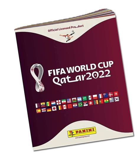 Panini Fifa World Cup Qatar 2022 Album Box 50 Packs Stickers Per Pack