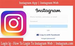 Instagram.com Log in Sign In - Login IG - How To Login To Instagram Web ...