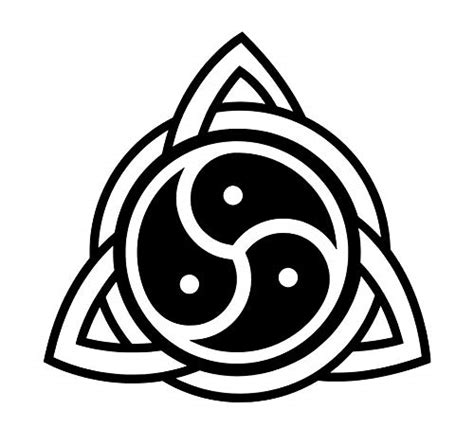 Bdsm Emblem Triangle Eternity Knot Celtic Knot Bdsm Emblem Handmade Products