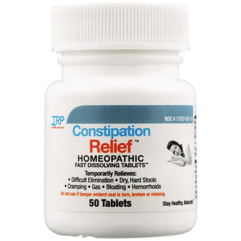 The Relief Products Constipation Relief Tablets