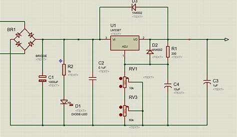adjustable high voltage power supply schematic