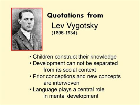 Content Write Ups Quotations From Lev Vygotsky