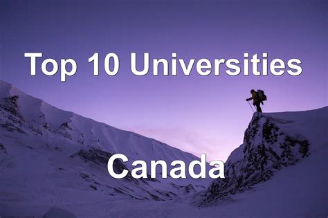Top 10 Best Universities In Canada 2022 2023