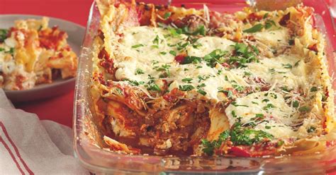 Beef And Ricotta Lasagne New Zealand Womans Weekly Food