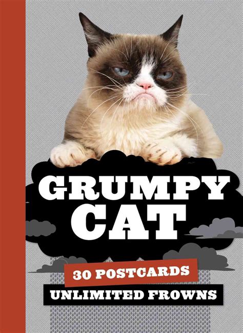 Grumpy Cat Postcard Book 30 Postcards Unlimited Frowns By Grumpy Cat