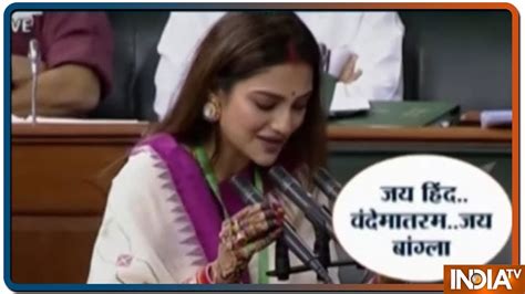 watch tmc mp nusrat jahan s reply over fatwa issued against her marriage youtube
