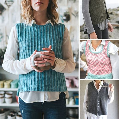 Simple Vest Knitting Pattern Free Knit Vests Are Great For Layering And Can Make A Huge Impact