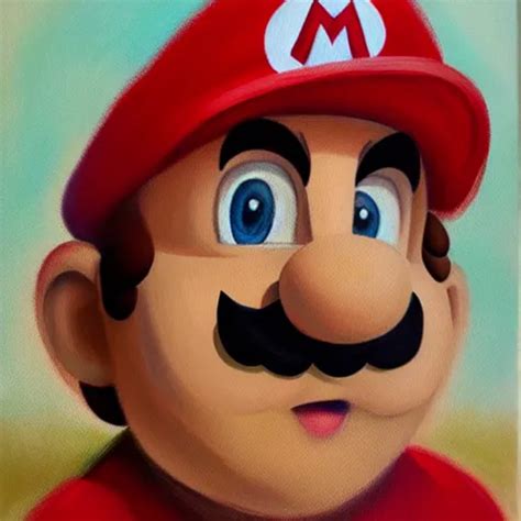 Mario Oil Painting Stable Diffusion Openart