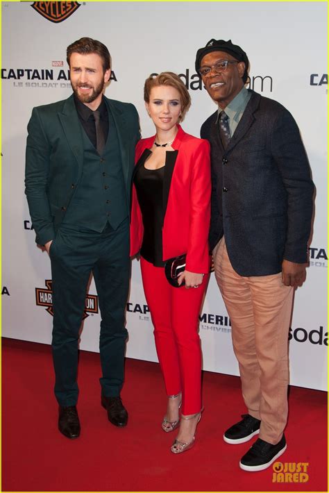 In fact, one captain america: Scarlett Johansson & Chris Evans Take Paris By Storm with ...