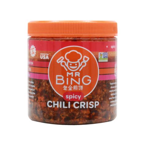 Mr Bing Spicy Chili Crisp Sauce 7 Oz Harris Teeter