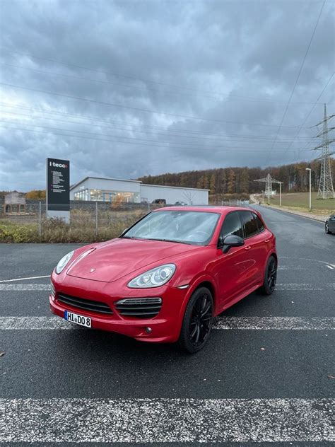 Porsche Cayenne 42 Tdi Gts Paket Ahk Kaminrot 21 In Niedersachsen