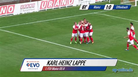 Below you find a lot of statistics for this team. 1. FSV Mainz 05 II vs. OFC: Die Höhepunkte zum Spiel - YouTube