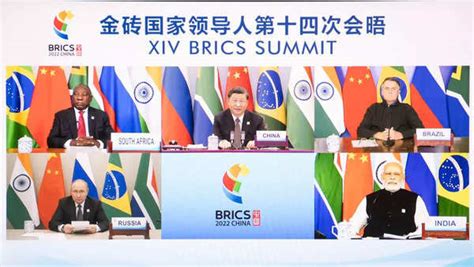 14th Brics Summit Chinese President Xi Jinping Calls For Peace