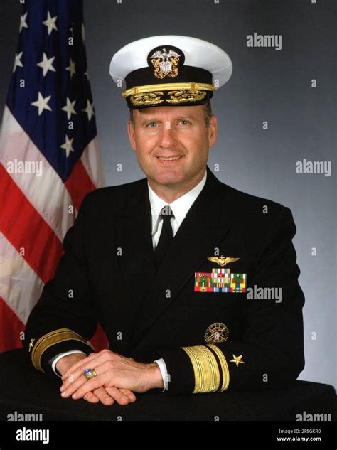 Rear Admiral Upper Half Norbert R Ryan Usn Stock Photo Alamy