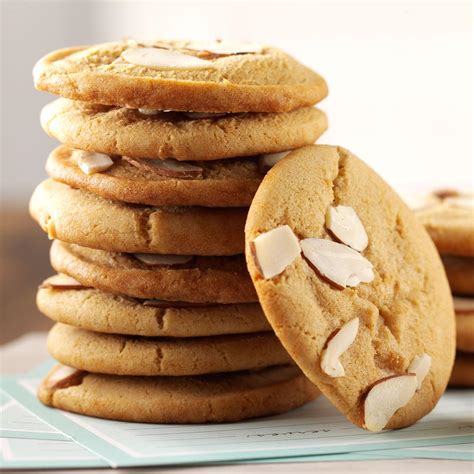 Chewy Almond Cookies Recipe Taste Of Home