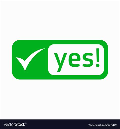 Check spelling or type a new query. Yes check mark icon simple style Royalty Free Vector Image