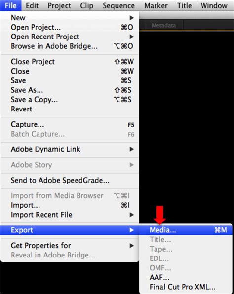 Mencari letak menu title adobe premiere pro. Resource Center - Exporting Video from Adobe Premiere ...