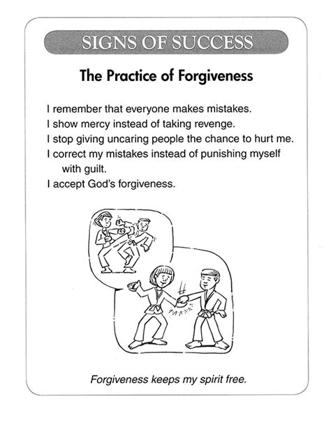 11 Forgiveness Supporting The Core Activities