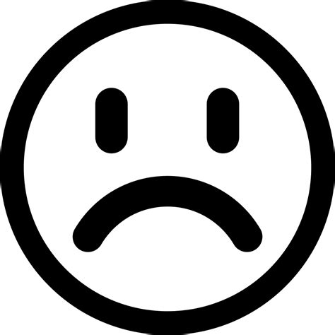 Face Unhappy Svg Png Icon Free Download 391380 Onlinewebfontscom