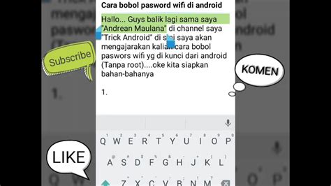 Inilah video cara membobol wifi dengan laptop, hp, cmd dan aplikasi yang terbukti 100 % berhasil. Cara Bobol Wifi Tanpa Apk Terbaru